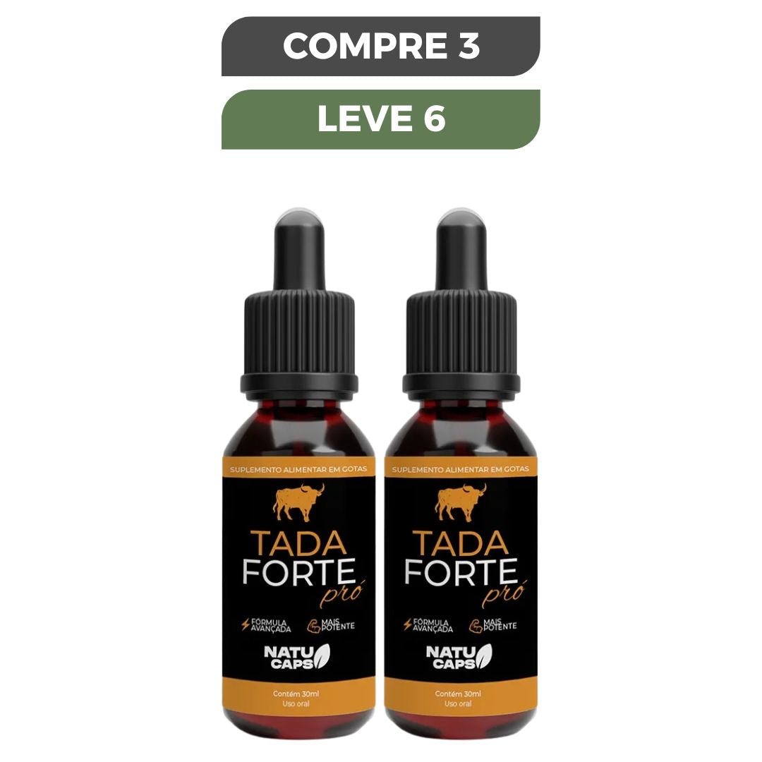 Tada Forte 30ml - Potência e Desempenho Masculino