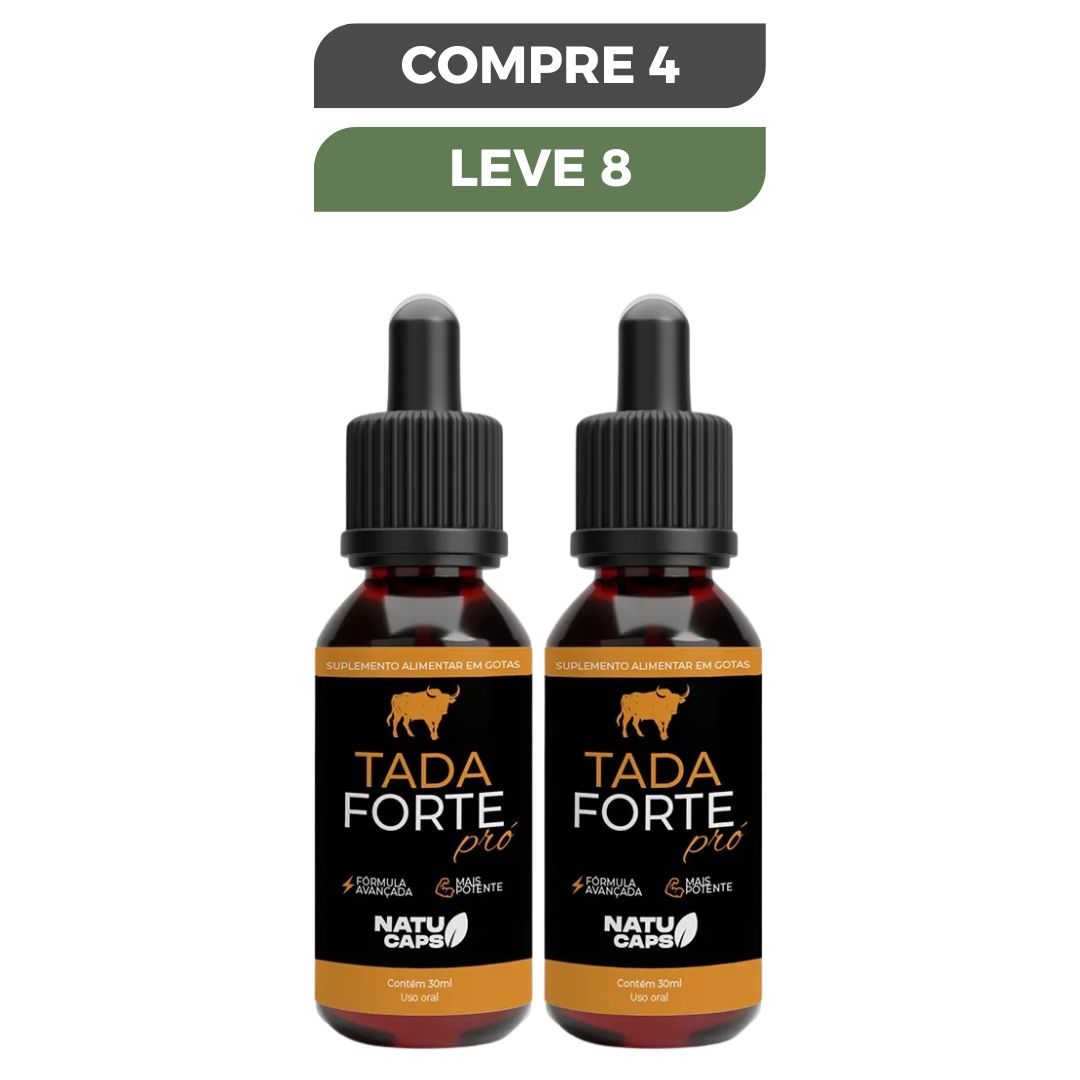 Tada Forte 30ml - Potência e Desempenho Masculino