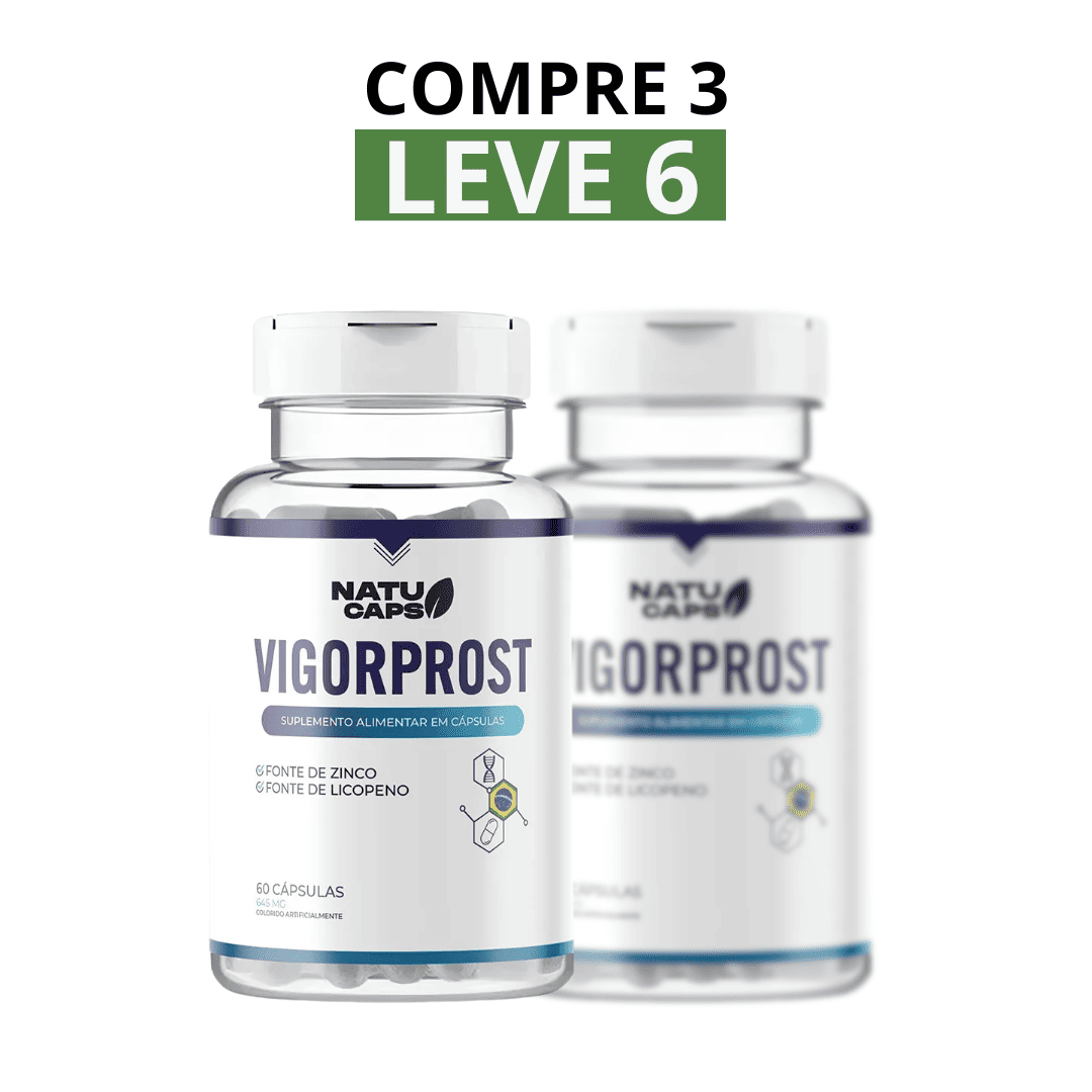Vigorprost - Fórmula com Nutrientes Selecionados para o Bem-Estar da Próstata