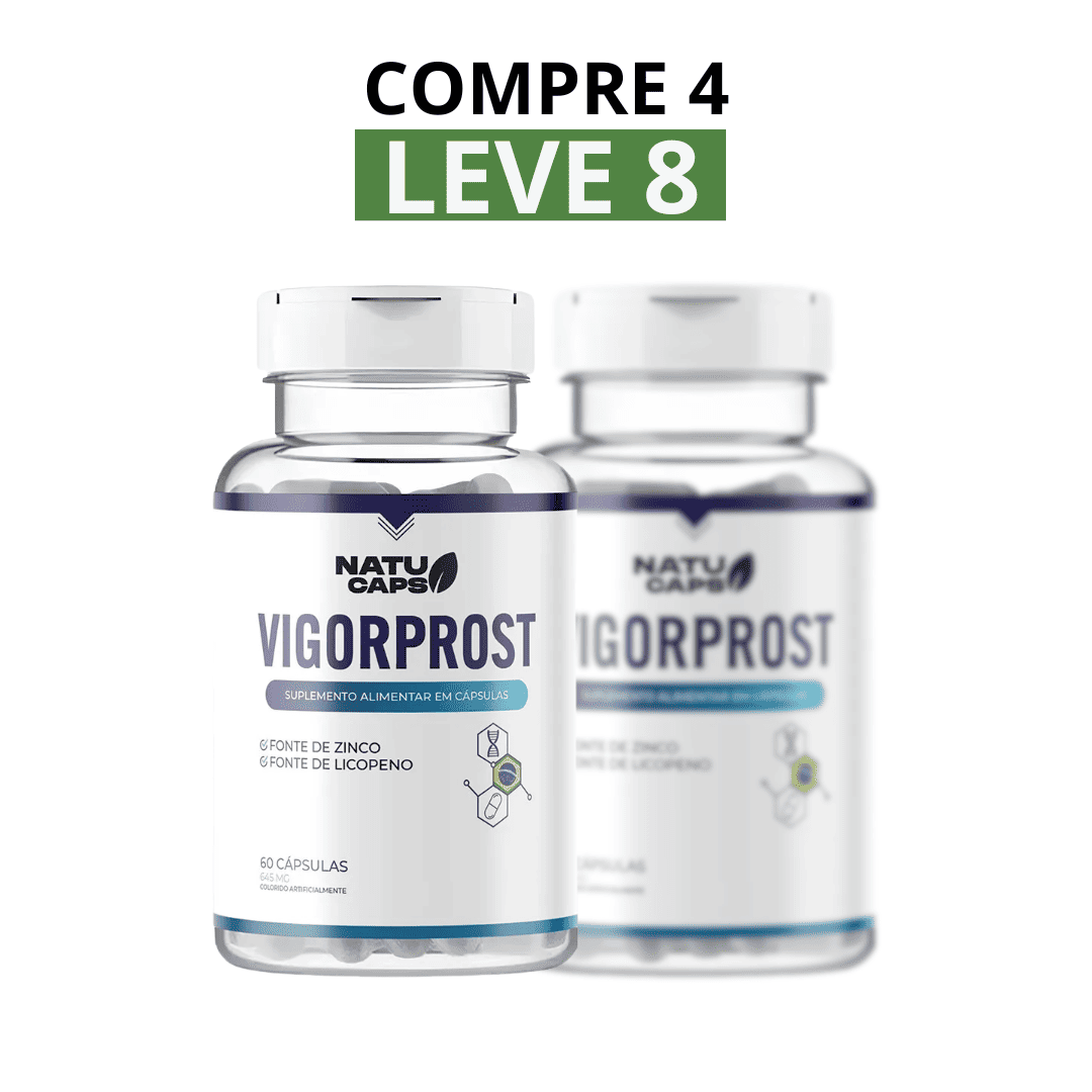Vigorprost - Fórmula com Nutrientes Selecionados para o Bem-Estar da Próstata
