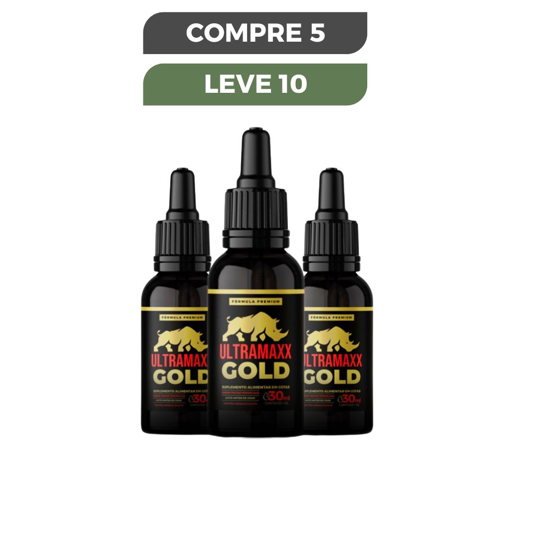 Ultramaxx Gold: Vitalidade e Energia em Cada Gota