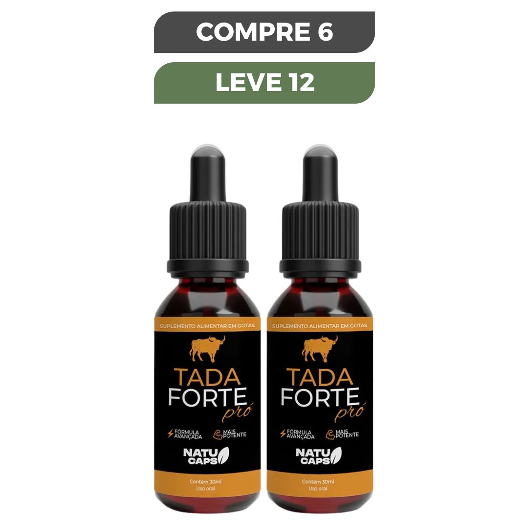Tada Forte 30ml - Potência e Desempenho Masculino