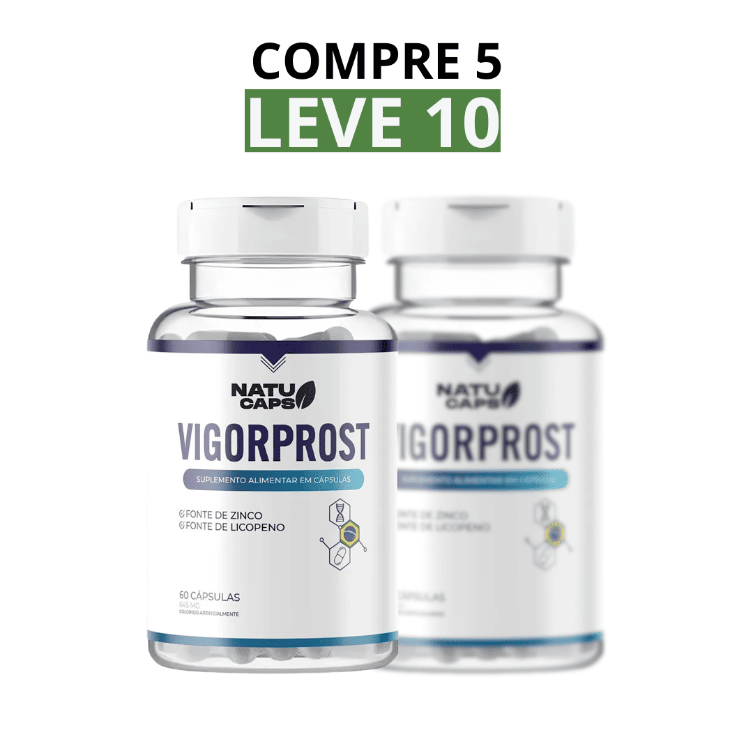 Vigorprost - Fórmula com Nutrientes Selecionados para o Bem-Estar da Próstata