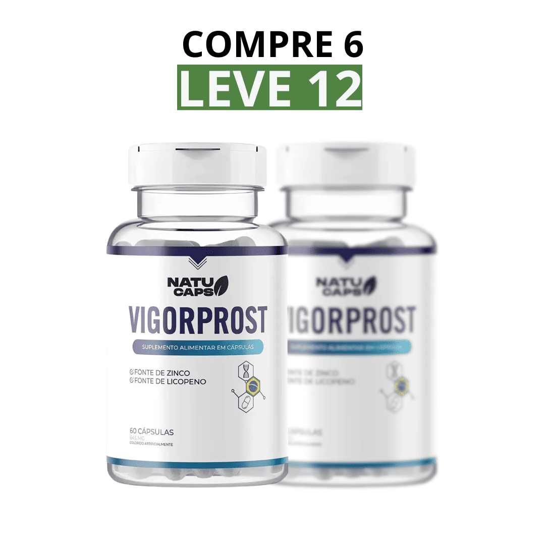 Vigorprost - Fórmula com Nutrientes Selecionados para o Bem-Estar da Próstata