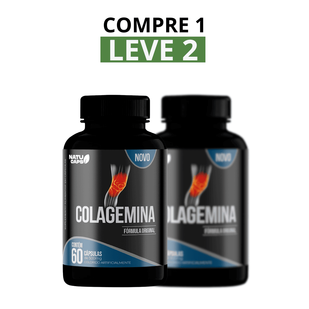 Colagemina Original 60 Cápsulas - Vida Para As Articulações