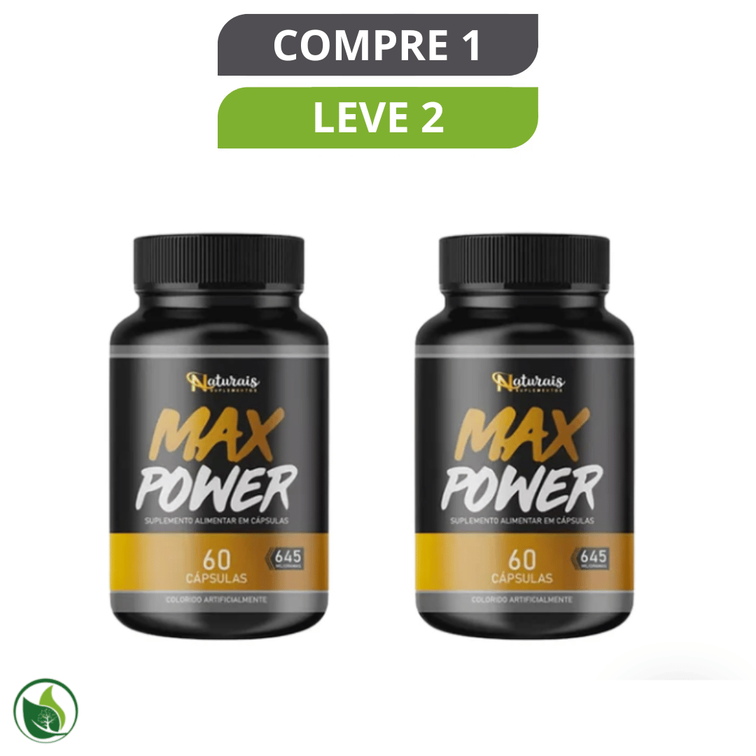 Max Power Original - Suporte à Saúde Masculina