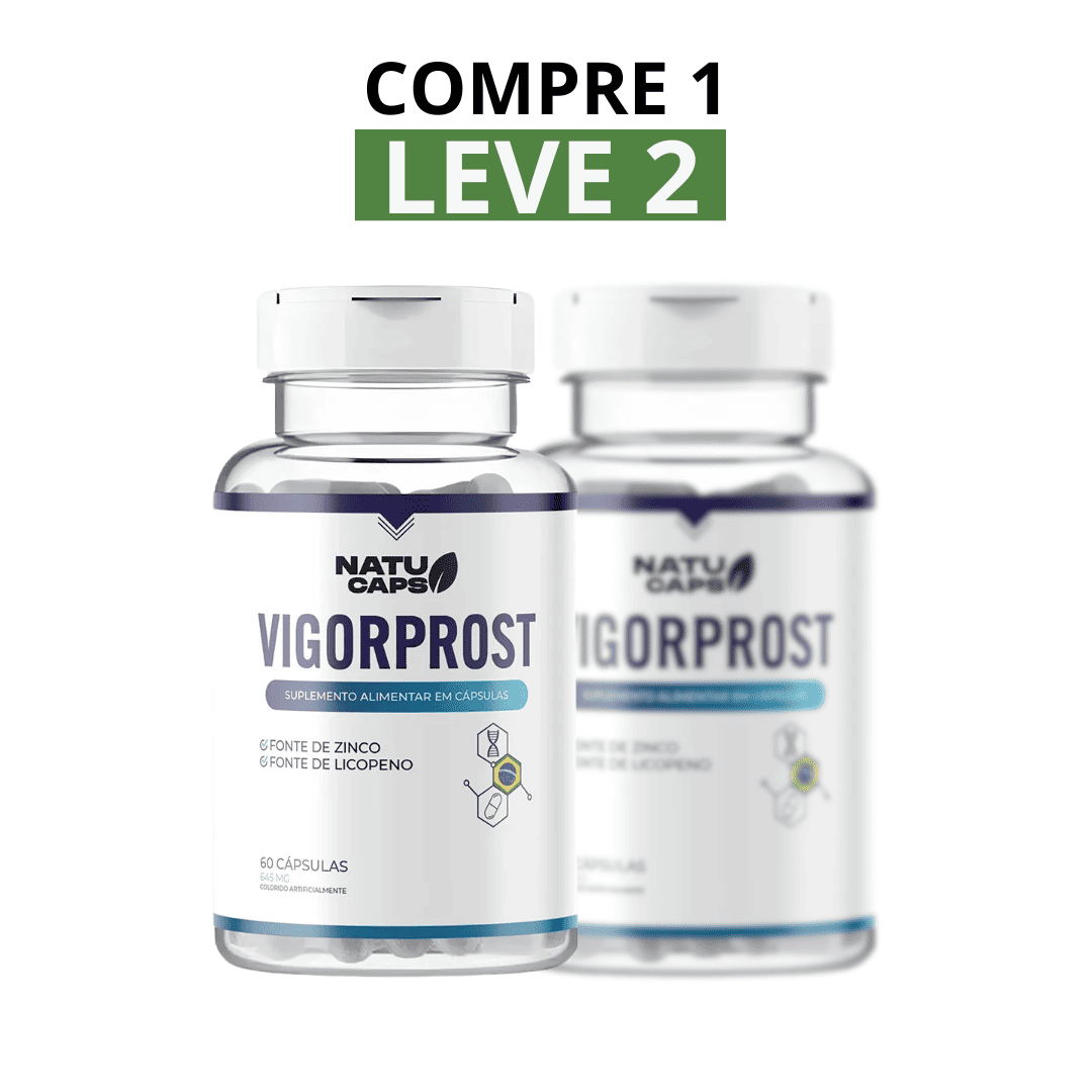 Vigorprost - Fórmula com Nutrientes Selecionados para o Bem-Estar da Próstata