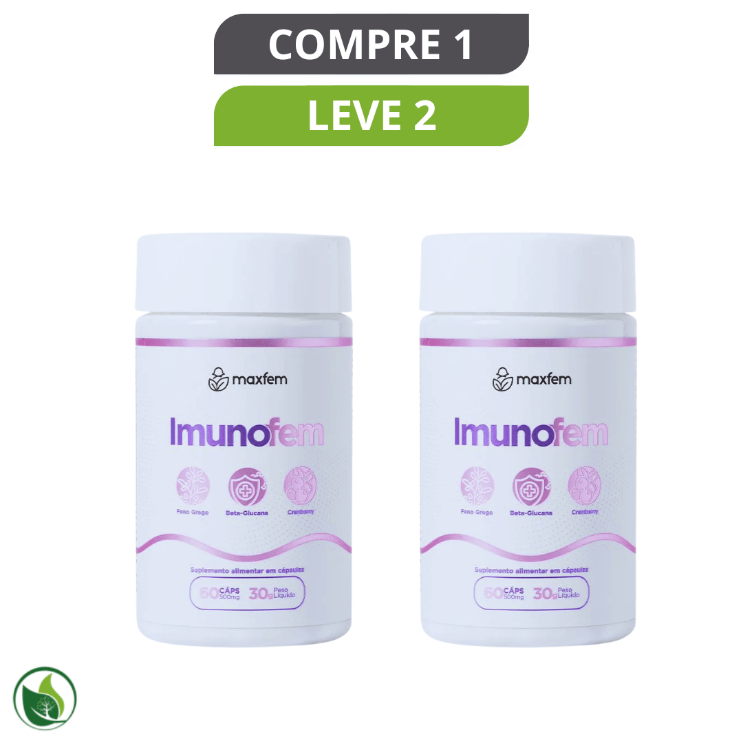 Imunofem 60 Cápsulas – Suporte à Saúde Íntima Feminina