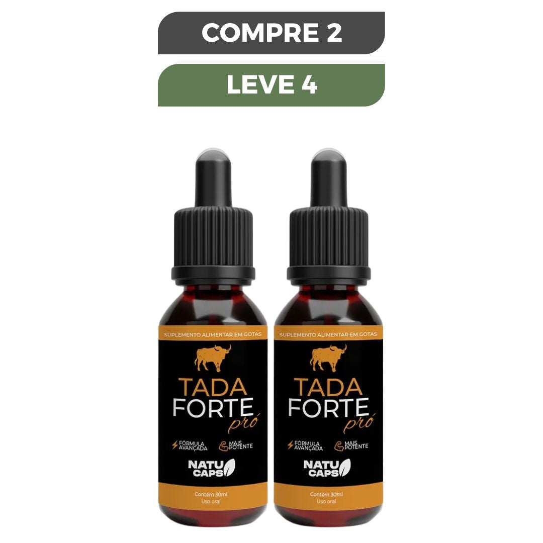 Tada Forte 30ml - Potência e Desempenho Masculino