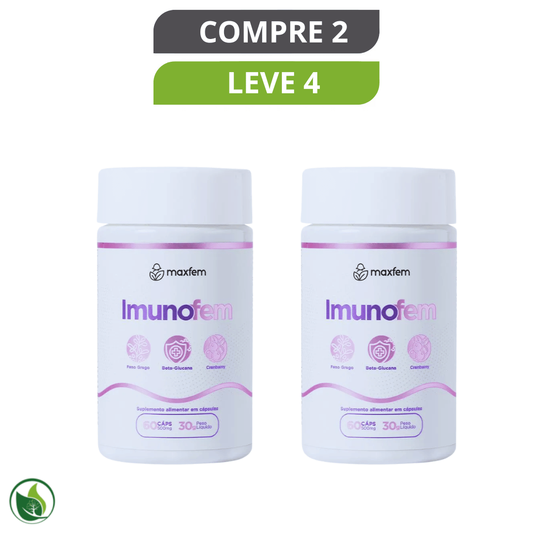 Imunofem 60 Cápsulas – Suporte à Saúde Íntima Feminina