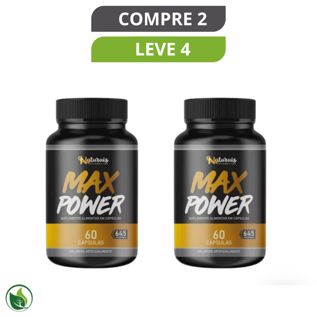 Max Power Original - Suporte à Saúde Masculina