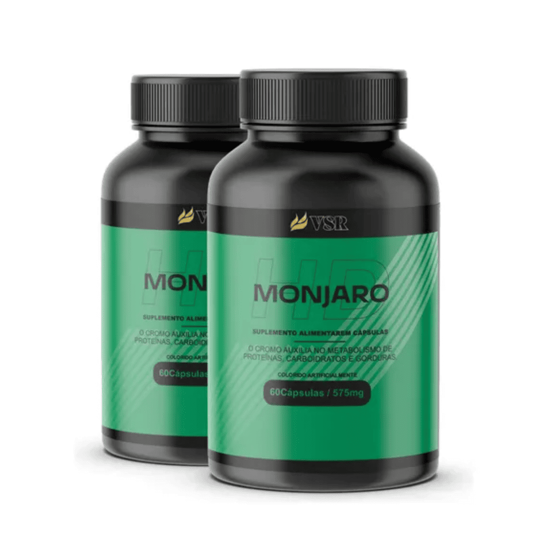 Monjaro HD 60 Caps - Bem-Estar Metabólico com Fórmula Natural