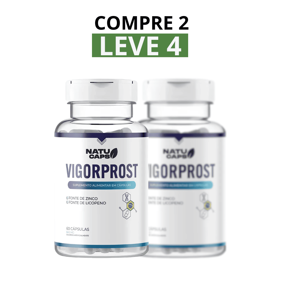 Vigorprost - Fórmula com Nutrientes Selecionados para o Bem-Estar da Próstata