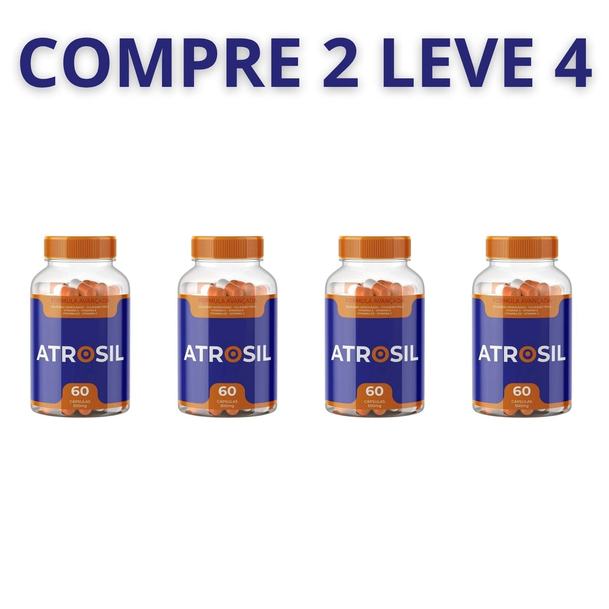 Atrosil 60 Cápsulas – Conforto Nas Articulações e Movimento Livre