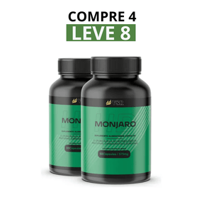 Monjaro HD 60 Caps - Bem-Estar Metabólico com Fórmula Natural