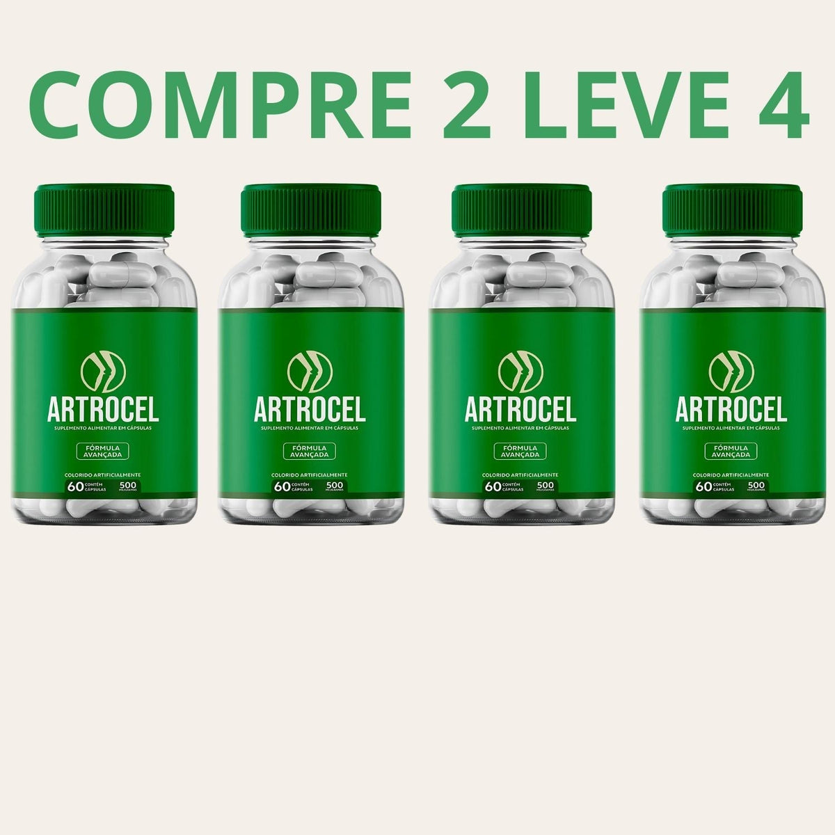 Artrocel 60 Cápsulas - Fórmula Avançada