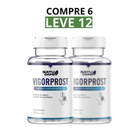 Vigorprost - Fórmula com Nutrientes Selecionados para o Bem-Estar da Próstata