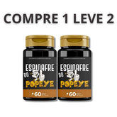 Espinafre do Popeye 60 Cápsulas – Suporte Para Vitalidade e Energia Masculina