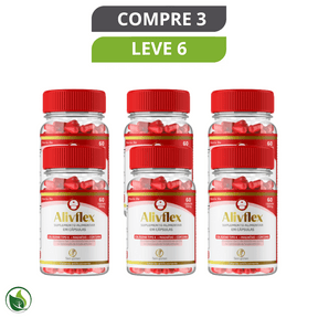 Alivflex 60 Caps - Suplemento Natural para Alívio de Dores Articulares