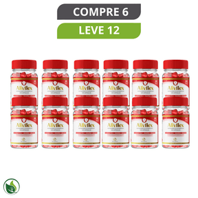 Alivflex 60 Caps - Suplemento Natural para Alívio de Dores Articulares